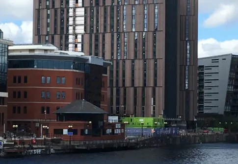 Duet apartment blocks at Salford Quays