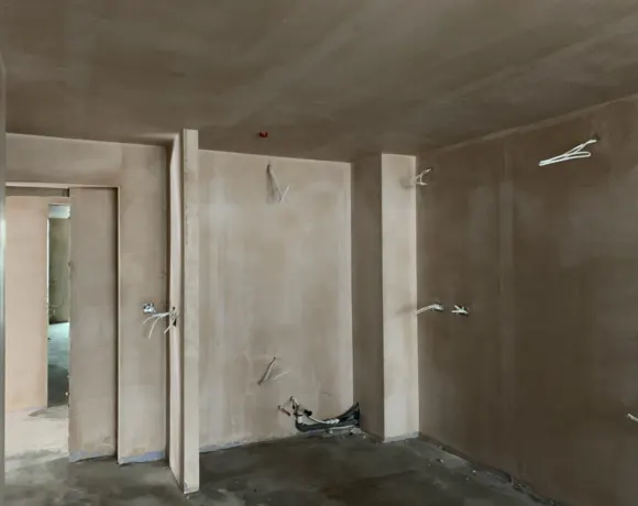 Plastering at Manchester city centre apartments