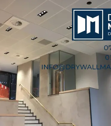 Suspended ceiling by Drywall Machines