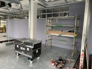 Drywall Machine - Resilent Bars Installation (8)