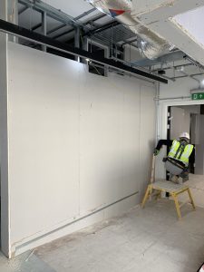 Manchester City Centre - Part of NOMA project -DrywallMachines -Drywall - Partitions - Boarding 2nd fix partitions (4)